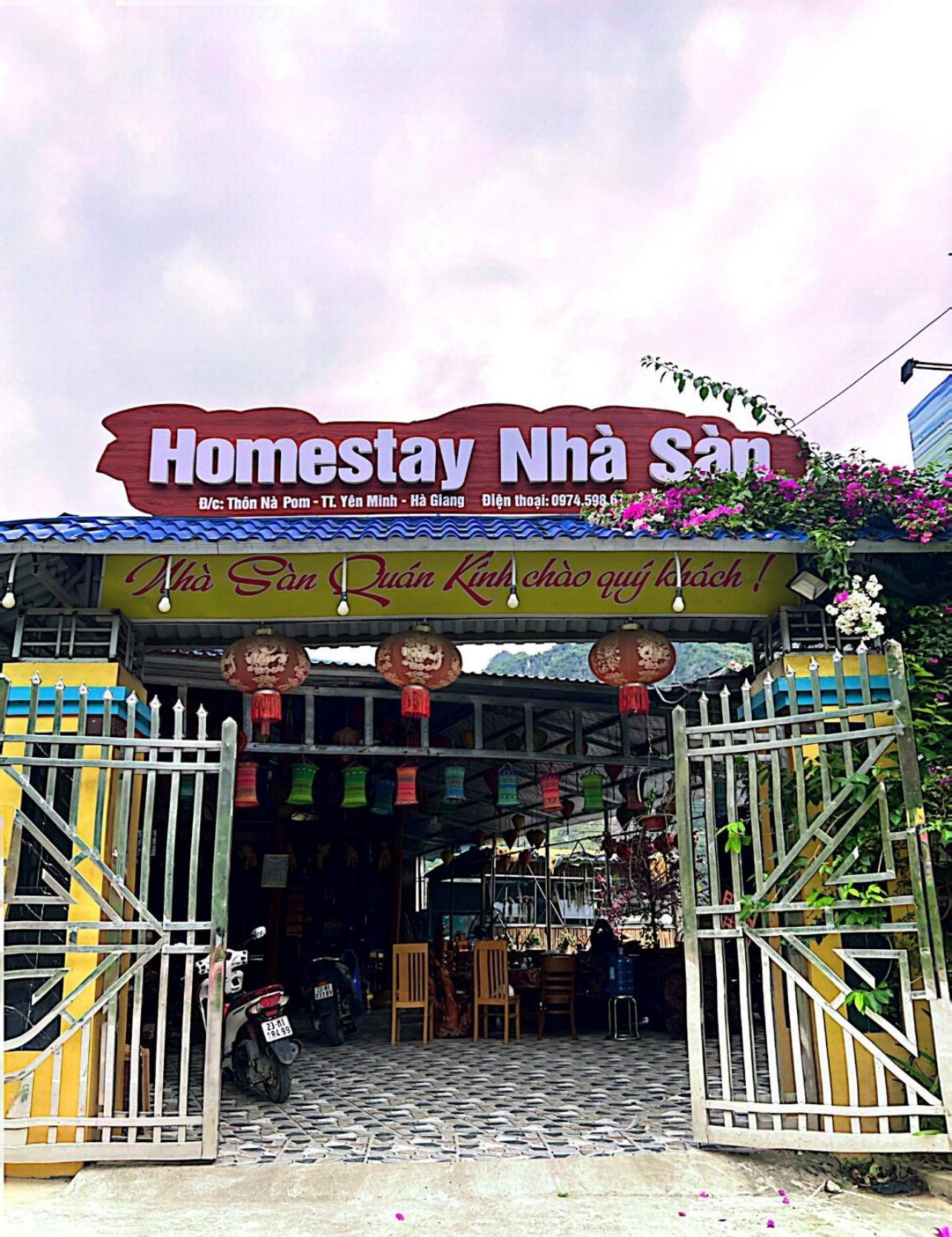 Nha San Homestay Yen Minh Exteriör bild